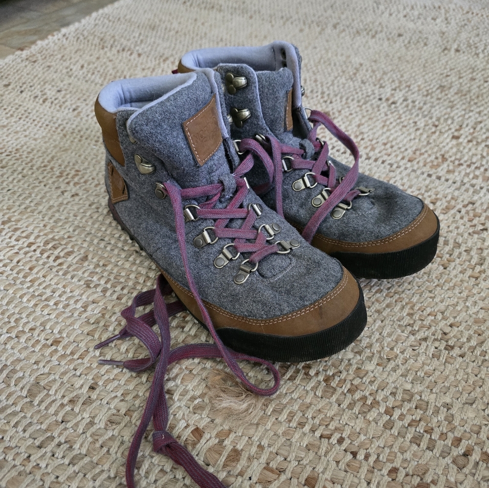 The North Face Brown Hiking Shoes